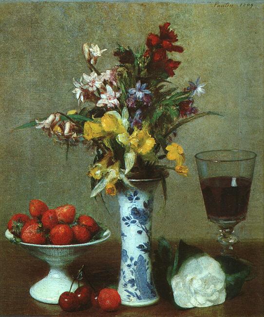 Still Life  2, Henri Fantin-Latour